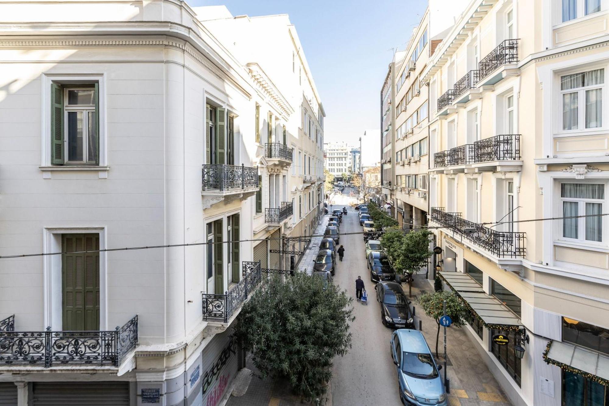 Celestial Athens Suites At Praxitelous מראה חיצוני תמונה